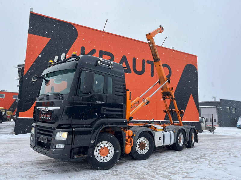 MAN TGS 35.500 8x4H*6 PALFINGER T 20 ton / L=5700 mm / HYDRODRIVE - Koukkulava kuorma-auto: kuva MAN TGS 35.500 8x4H*6 PALFINGER T 20 ton / L=5700 mm / HYDRODRIVE - Koukkulava kuorma-auto MAN TGS 35.500 8x4H*6 PALFINGER T 20 ton / L=5700 mm / HYDRODRIVE - Koukkulava kuorma-auto: kuva MAN TGS 35.500 8x4H*6 PALFINGER T 20 ton / L=5700 mm / HYDRODRIVE - Koukkulava kuorma-auto