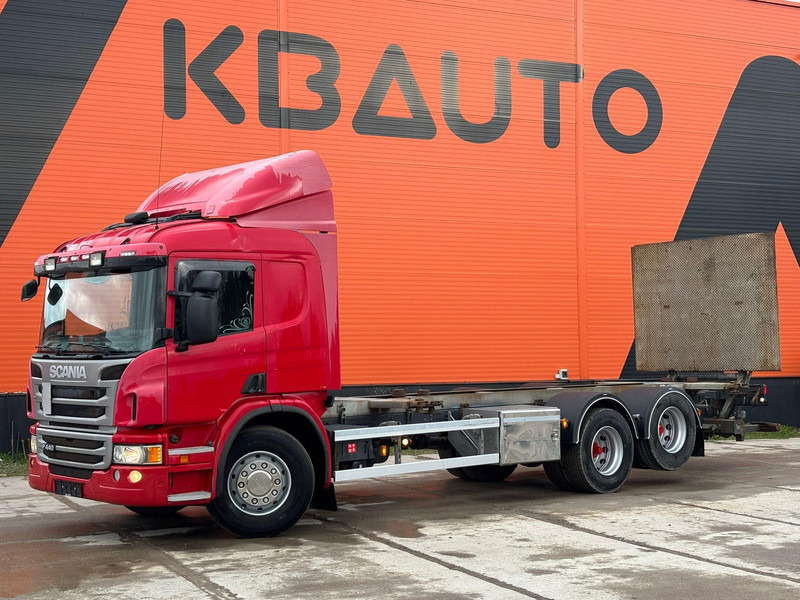 Scania P 440 6x2 FOR SALE AS CHASSIS / RETARDER / CHASSIS L=7741 mm - Kuorma-auto alusta: kuva Scania P 440 6x2 FOR SALE AS CHASSIS / RETARDER / CHASSIS L=7741 mm - Kuorma-auto alusta Scania P 440 6x2 FOR SALE AS CHASSIS / RETARDER / CHASSIS L=7741 mm - Kuorma-auto alusta: kuva Scania P 440 6x2 FOR SALE AS CHASSIS / RETARDER / CHASSIS L=7741 mm - Kuorma-auto alusta