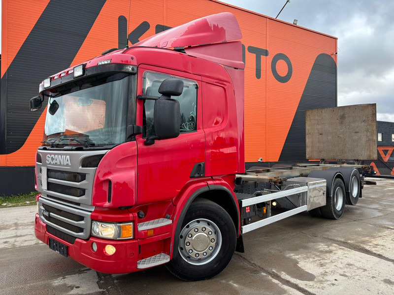 Scania P 440 6x2 RETARDER / CHASSIS L=7741 mm - Konttialus/ Vaihtokuormatilat kuorma-auto: kuva Scania P 440 6x2 RETARDER / CHASSIS L=7741 mm - Konttialus/ Vaihtokuormatilat kuorma-auto Scania P 440 6x2 RETARDER / CHASSIS L=7741 mm - Konttialus/ Vaihtokuormatilat kuorma-auto: kuva Scania P 440 6x2 RETARDER / CHASSIS L=7741 mm - Konttialus/ Vaihtokuormatilat kuorma-auto