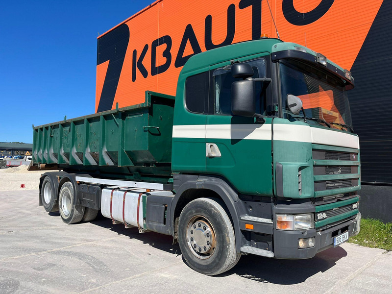 Scania R 124 400 6x2 MARREL AL 20 ton / L=5600 mm / BOX FOR SALE SEPARATELY - Koukkulava kuorma-auto: kuva Scania R 124 400 6x2 MARREL AL 20 ton / L=5600 mm / BOX FOR SALE SEPARATELY - Koukkulava kuorma-auto Scania R 124 400 6x2 MARREL AL 20 ton / L=5600 mm / BOX FOR SALE SEPARATELY - Koukkulava kuorma-auto: kuva Scania R 124 400 6x2 MARREL AL 20 ton / L=5600 mm / BOX FOR SALE SEPARATELY - Koukkulava kuorma-auto