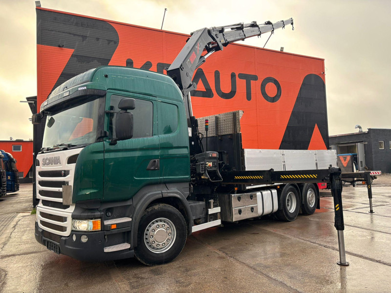 Scania R 410 6x2 HIAB 322EP-5 HIPRO / PLATFORM L=6131 mm - Lava-kuorma-auto, Nosturiauto: kuva Scania R 410 6x2 HIAB 322EP-5 HIPRO / PLATFORM L=6131 mm - Lava-kuorma-auto, Nosturiauto Scania R 410 6x2 HIAB 322EP-5 HIPRO / PLATFORM L=6131 mm - Lava-kuorma-auto, Nosturiauto: kuva Scania R 410 6x2 HIAB 322EP-5 HIPRO / PLATFORM L=6131 mm - Lava-kuorma-auto, Nosturiauto