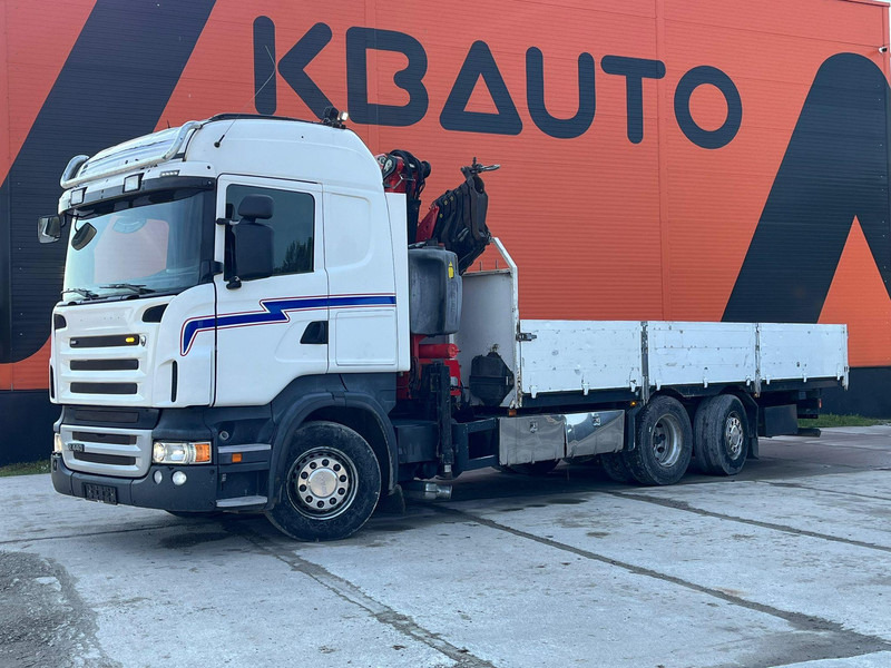 Scania R 440 6x2*4 FASSI F260XP / PLATFORM L=6760 mm - Lava-kuorma-auto, Nosturiauto: kuva Scania R 440 6x2*4 FASSI F260XP / PLATFORM L=6760 mm - Lava-kuorma-auto, Nosturiauto Scania R 440 6x2*4 FASSI F260XP / PLATFORM L=6760 mm - Lava-kuorma-auto, Nosturiauto: kuva Scania R 440 6x2*4 FASSI F260XP / PLATFORM L=6760 mm - Lava-kuorma-auto, Nosturiauto