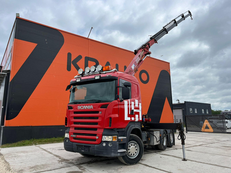 Scania R 560 6x2 HMF2220 K4 / RETARDER - Lava-kuorma-auto, Nosturiauto: kuva Scania R 560 6x2 HMF2220 K4 / RETARDER - Lava-kuorma-auto, Nosturiauto Scania R 560 6x2 HMF2220 K4 / RETARDER - Lava-kuorma-auto, Nosturiauto: kuva Scania R 560 6x2 HMF2220 K4 / RETARDER - Lava-kuorma-auto, Nosturiauto