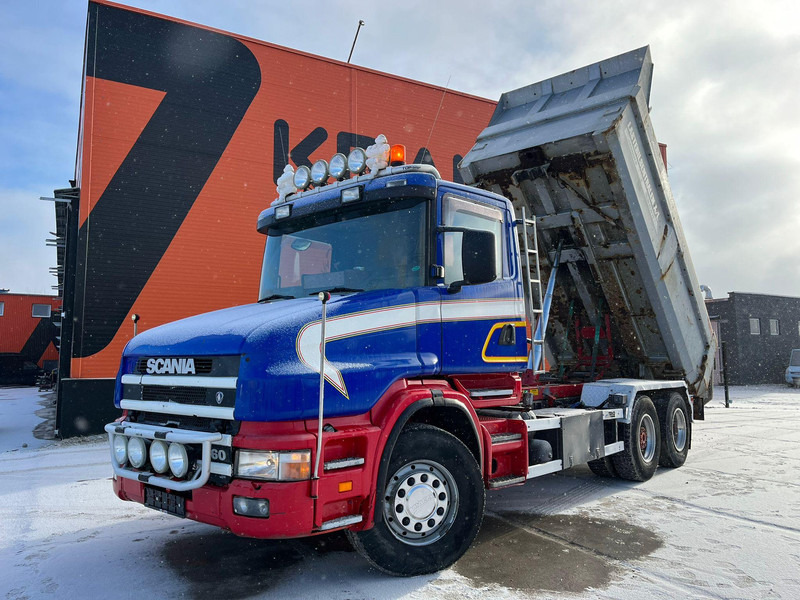 Scania T 144 460 6x2 V8 TORPEDO / FULL STEEL / DRUM BRAKES / BIG AXLE / BOX L=4701 mm - Kippiauto kuorma-auto: kuva Scania T 144 460 6x2 V8 TORPEDO / FULL STEEL / DRUM BRAKES / BIG AXLE / BOX L=4701 mm - Kippiauto kuorma-auto Scania T 144 460 6x2 V8 TORPEDO / FULL STEEL / DRUM BRAKES / BIG AXLE / BOX L=4701 mm - Kippiauto kuorma-auto: kuva Scania T 144 460 6x2 V8 TORPEDO / FULL STEEL / DRUM BRAKES / BIG AXLE / BOX L=4701 mm - Kippiauto kuorma-auto
