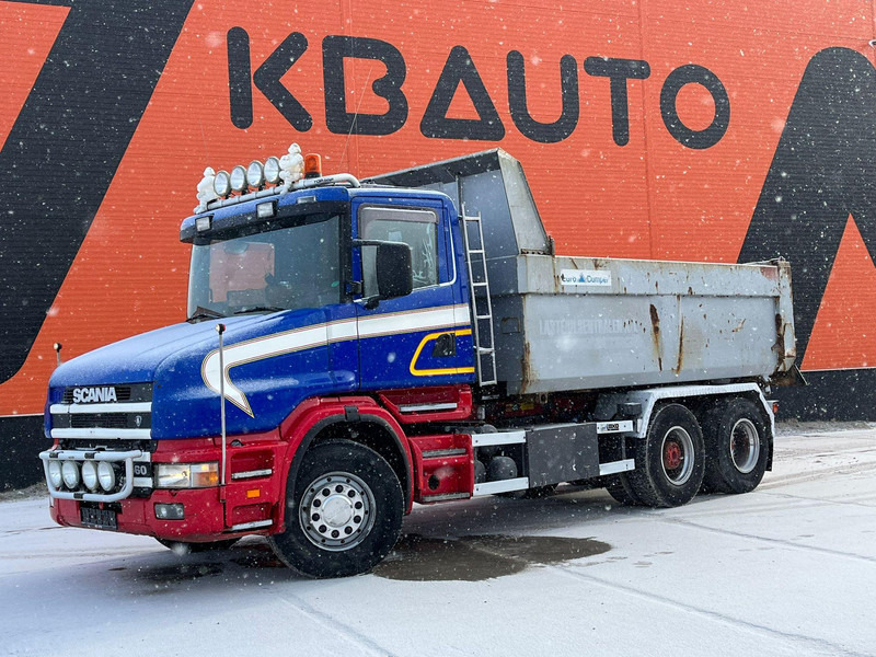 Scania T 144 460 6x2 V8 TORPEDO / FULL STEEL / DRUM BRAKES / BIG AXLE / BOX L=4701 mm - Kippiauto kuorma-auto: kuva Scania T 144 460 6x2 V8 TORPEDO / FULL STEEL / DRUM BRAKES / BIG AXLE / BOX L=4701 mm - Kippiauto kuorma-auto Scania T 144 460 6x2 V8 TORPEDO / FULL STEEL / DRUM BRAKES / BIG AXLE / BOX L=4701 mm - Kippiauto kuorma-auto: kuva Scania T 144 460 6x2 V8 TORPEDO / FULL STEEL / DRUM BRAKES / BIG AXLE / BOX L=4701 mm - Kippiauto kuorma-auto