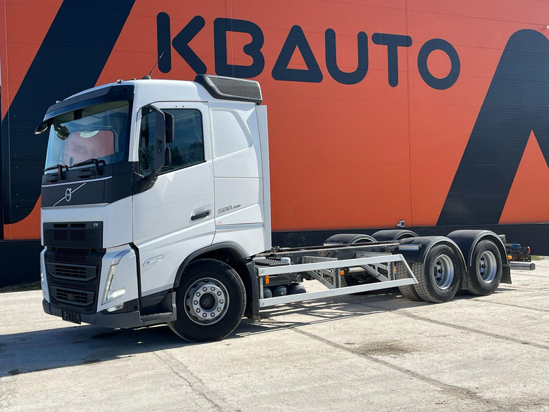 Volvo FH 500 6x2 9 TON FRONT AXLE / PTO / CHASSIS L=7338 mm - Kuorma-auto alusta: kuva Volvo FH 500 6x2 9 TON FRONT AXLE / PTO / CHASSIS L=7338 mm - Kuorma-auto alusta Volvo FH 500 6x2 9 TON FRONT AXLE / PTO / CHASSIS L=7338 mm - Kuorma-auto alusta: kuva Volvo FH 500 6x2 9 TON FRONT AXLE / PTO / CHASSIS L=7338 mm - Kuorma-auto alusta