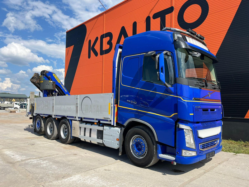 Volvo FH 540 8x4*4 PK 23002-SH / PLATFORM L= 6330 mm / RETARDER - Lava-kuorma-auto, Nosturiauto: kuva Volvo FH 540 8x4*4 PK 23002-SH / PLATFORM L= 6330 mm / RETARDER - Lava-kuorma-auto, Nosturiauto Volvo FH 540 8x4*4 PK 23002-SH / PLATFORM L= 6330 mm / RETARDER - Lava-kuorma-auto, Nosturiauto: kuva Volvo FH 540 8x4*4 PK 23002-SH / PLATFORM L= 6330 mm / RETARDER - Lava-kuorma-auto, Nosturiauto