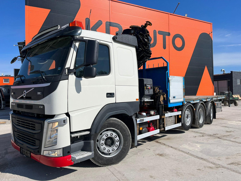 Volvo FM 460 8x2*6 HIAB 302E-6 / PLATFORM L=6721 mm - Lava-kuorma-auto, Nosturiauto: kuva Volvo FM 460 8x2*6 HIAB 302E-6 / PLATFORM L=6721 mm - Lava-kuorma-auto, Nosturiauto Volvo FM 460 8x2*6 HIAB 302E-6 / PLATFORM L=6721 mm - Lava-kuorma-auto, Nosturiauto: kuva Volvo FM 460 8x2*6 HIAB 302E-6 / PLATFORM L=6721 mm - Lava-kuorma-auto, Nosturiauto