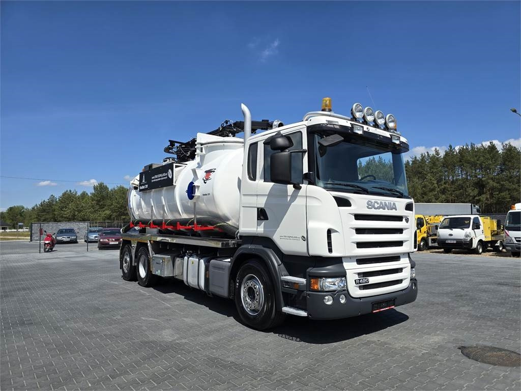 Scania Saugbagger Larsen FlexVac 311 Vacuum suction loade - Puhtaanpitoauto: kuva Scania Saugbagger Larsen FlexVac 311 Vacuum suction loade - Puhtaanpitoauto Scania Saugbagger Larsen FlexVac 311 Vacuum suction loade - Puhtaanpitoauto: kuva Scania Saugbagger Larsen FlexVac 311 Vacuum suction loade - Puhtaanpitoauto