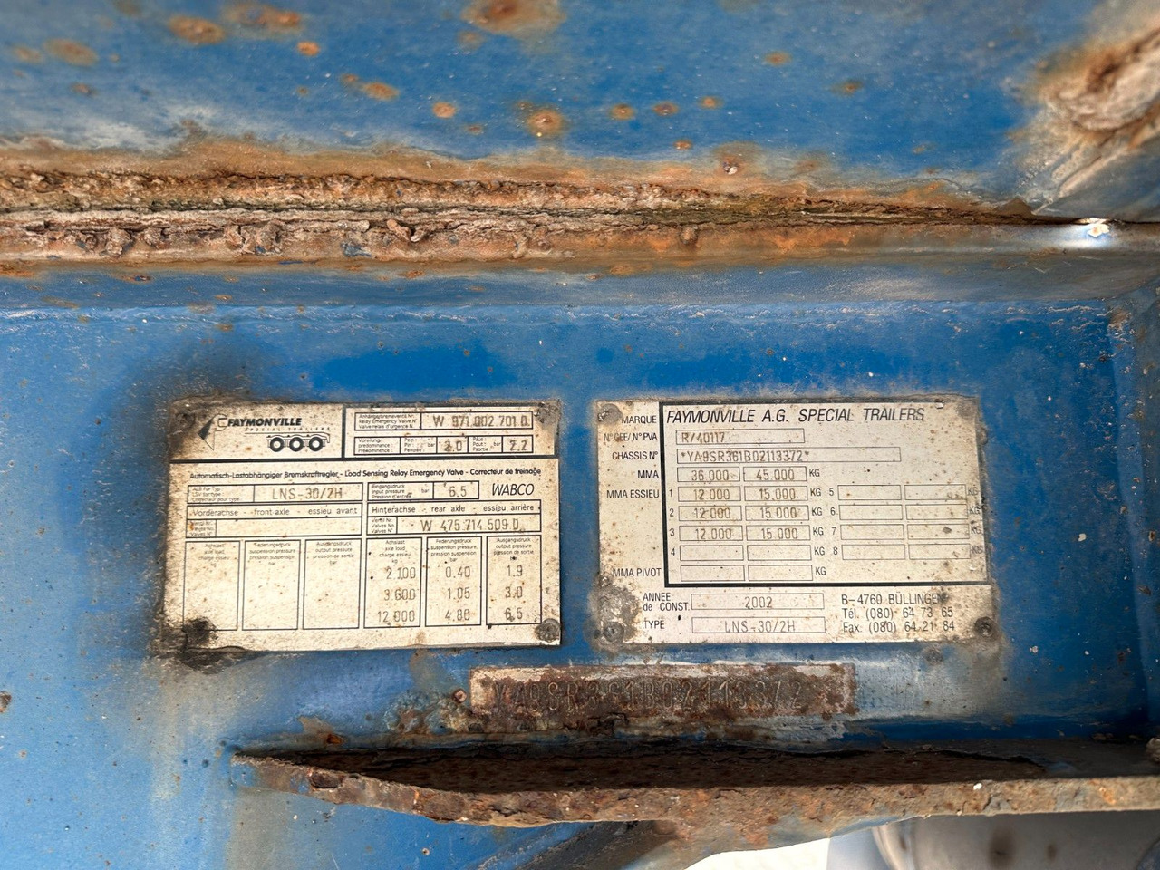 Faymonville 3 achs nachläufer - Apuvaunu puoliperävaunu: kuva Faymonville 3 achs nachläufer - Apuvaunu puoliperävaunu Faymonville 3 achs nachläufer - Apuvaunu puoliperävaunu: kuva Faymonville 3 achs nachläufer - Apuvaunu puoliperävaunu