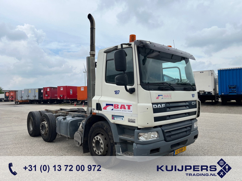 DAF FAG CF 75.250 EEV Euro 5 / 6x2 / 158 DKM / Chassis-Cabine - Kuorma-auto alusta: kuva DAF FAG CF 75.250 EEV Euro 5 / 6x2 / 158 DKM / Chassis-Cabine - Kuorma-auto alusta DAF FAG CF 75.250 EEV Euro 5 / 6x2 / 158 DKM / Chassis-Cabine - Kuorma-auto alusta: kuva DAF FAG CF 75.250 EEV Euro 5 / 6x2 / 158 DKM / Chassis-Cabine - Kuorma-auto alusta