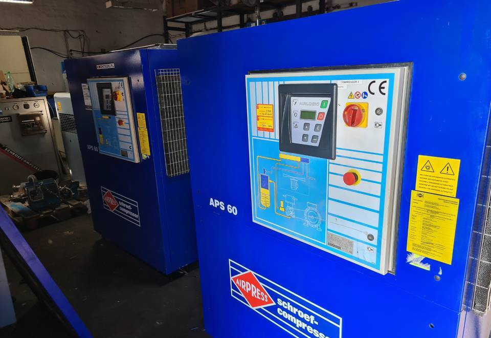 Kompresor śrubowy AIRPRESS APS 60, 45 kw - Ilmakompressori: kuva Kompresor śrubowy AIRPRESS APS 60, 45 kw - Ilmakompressori Kompresor śrubowy AIRPRESS APS 60, 45 kw - Ilmakompressori: kuva Kompresor śrubowy AIRPRESS APS 60, 45 kw - Ilmakompressori