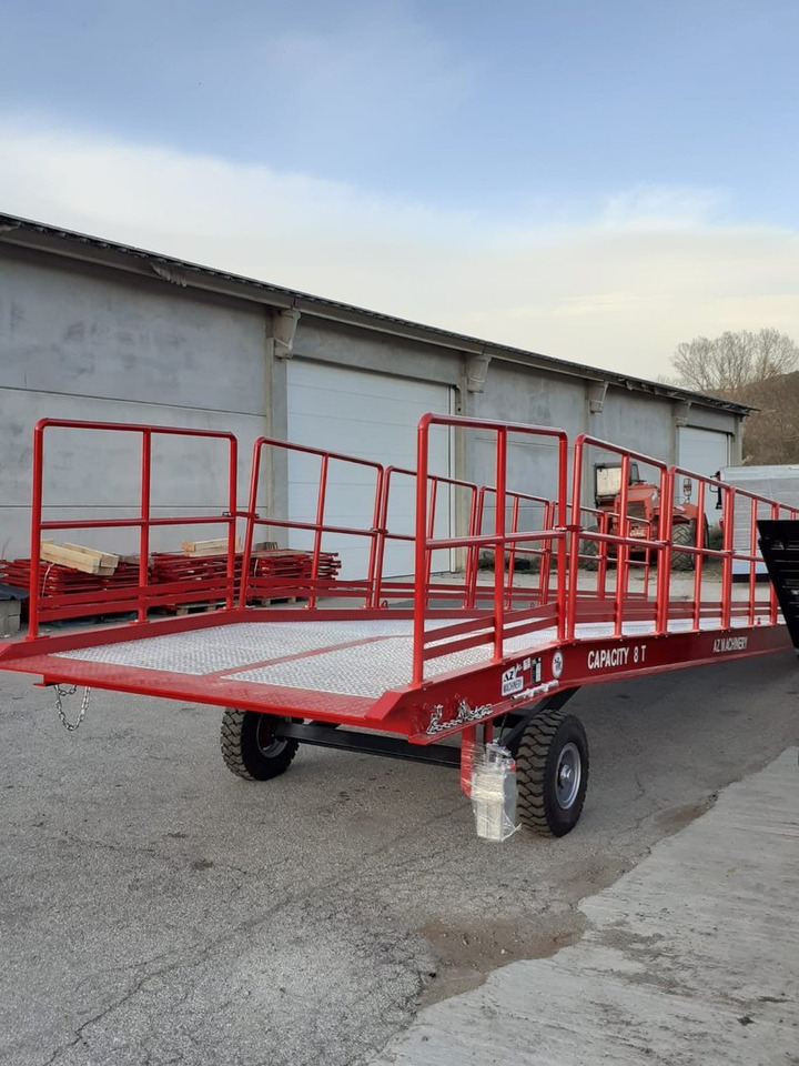 Uusi Lastausramppi AZ RAMP-EASY XL-15-RL . Mobil Loading Ramp  WIDE With Level Off, 15 t Capacity: kuva Uusi Lastausramppi AZ RAMP-EASY XL-15-RL . Mobil Loading Ramp  WIDE With Level Off, 15 t Capacity