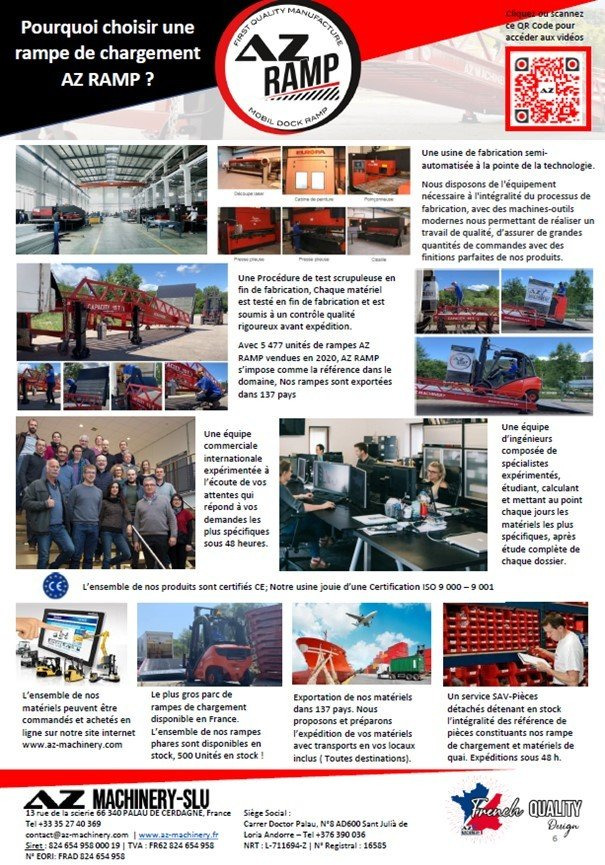 Uusi Lastausramppi Compact Container access ramp . AZ RAMP - HCRN-06. 6 000 Kg: kuva Uusi Lastausramppi Compact Container access ramp . AZ RAMP - HCRN-06. 6 000 Kg