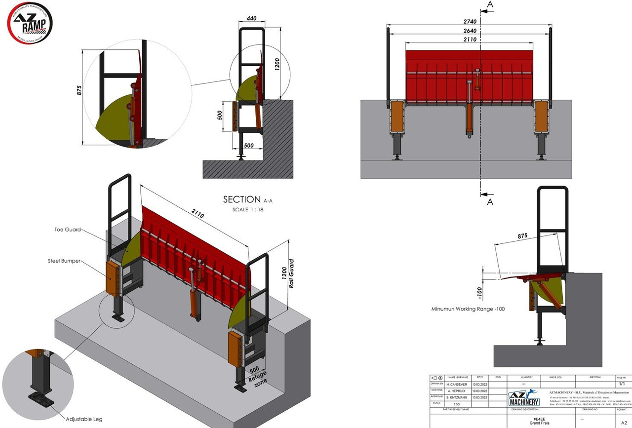 Hydrau Electric dock leveler AZ RAMP- EDGE DOCK OTC E8+ - Lastausramppi: kuva Hydrau Electric dock leveler AZ RAMP- EDGE DOCK OTC E8+ - Lastausramppi Hydrau Electric dock leveler AZ RAMP- EDGE DOCK OTC E8+ - Lastausramppi: kuva Hydrau Electric dock leveler AZ RAMP- EDGE DOCK OTC E8+ - Lastausramppi