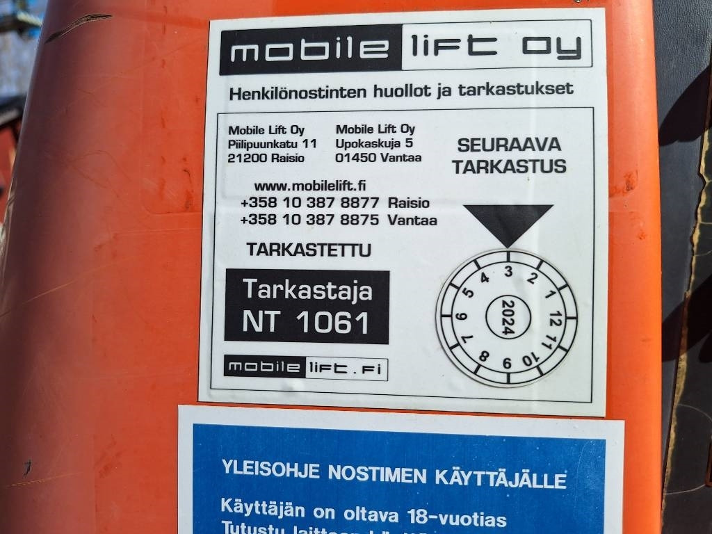 Puomilava JLG 460 SJ: kuva Puomilava JLG 460 SJ