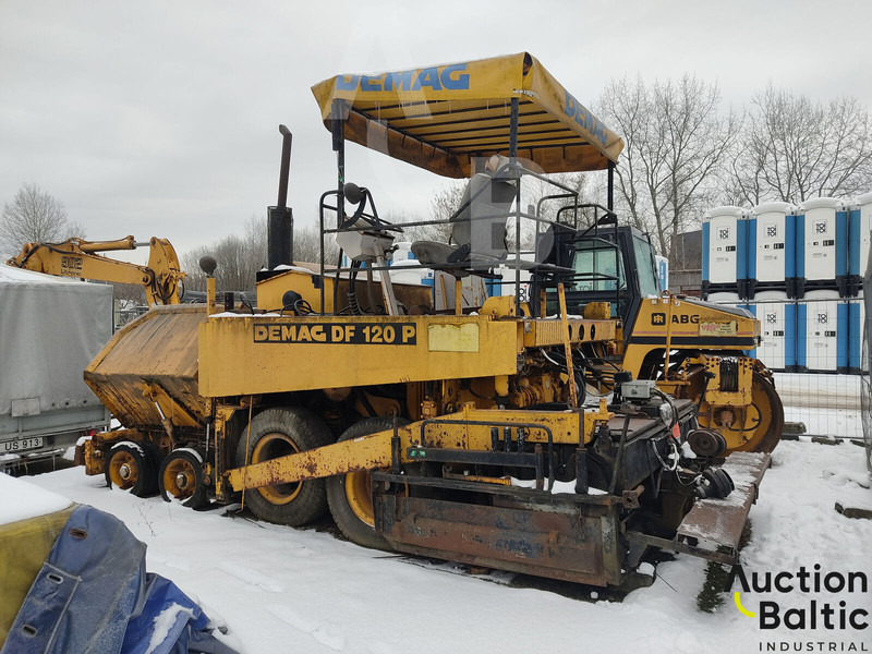 Demag DF 120 P - Asfalttilevittimet: kuva Demag DF 120 P - Asfalttilevittimet Demag DF 120 P - Asfalttilevittimet: kuva Demag DF 120 P - Asfalttilevittimet