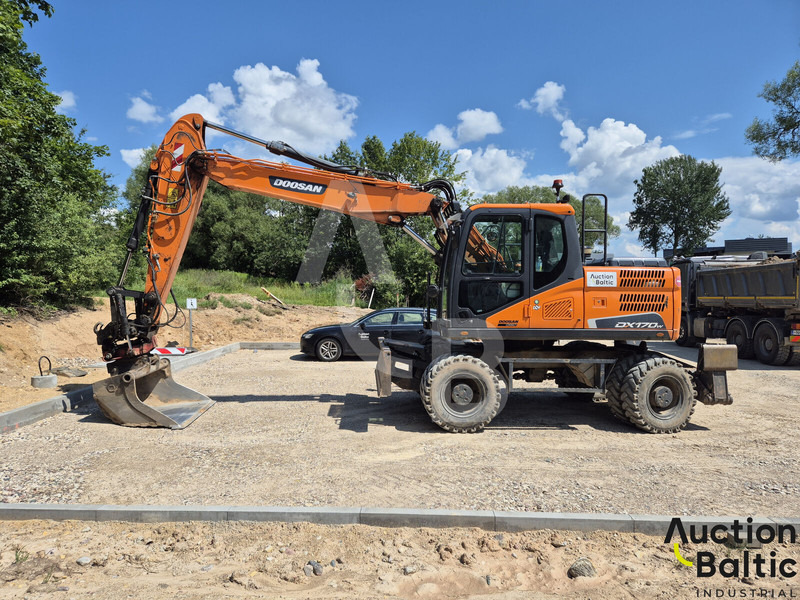 Doosan DX 170 W-5 - Pyöräalustainen kaivinkone: kuva Doosan DX 170 W-5 - Pyöräalustainen kaivinkone Doosan DX 170 W-5 - Pyöräalustainen kaivinkone: kuva Doosan DX 170 W-5 - Pyöräalustainen kaivinkone