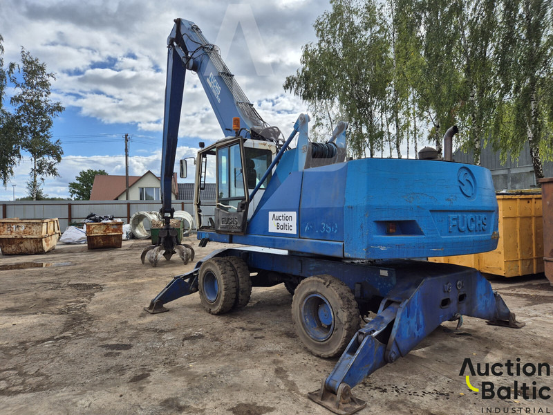 Fuchs MHL 350 - Pyöräalustainen kaivinkone: kuva Fuchs MHL 350 - Pyöräalustainen kaivinkone Fuchs MHL 350 - Pyöräalustainen kaivinkone: kuva Fuchs MHL 350 - Pyöräalustainen kaivinkone