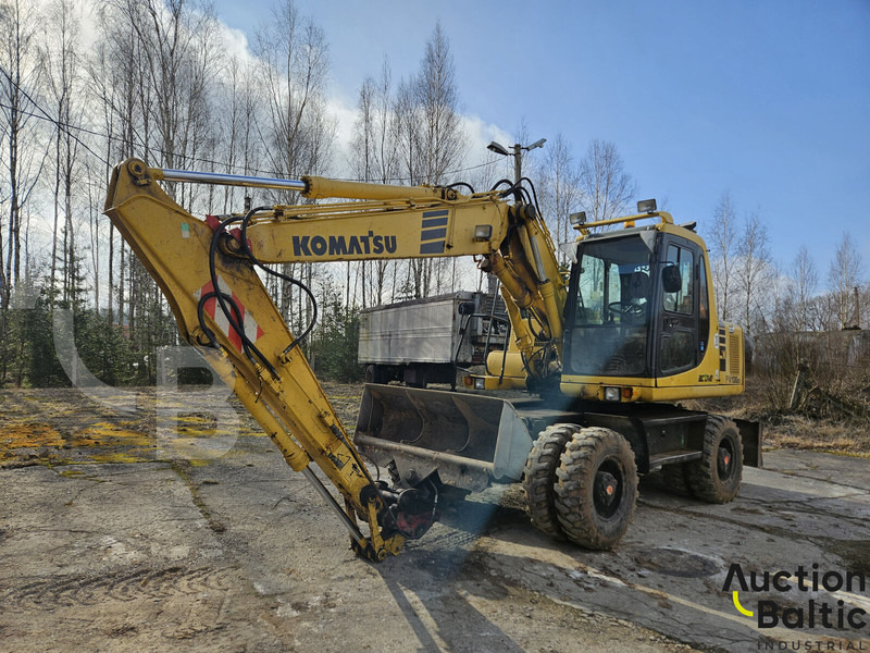Komatsu PW130ES-6K - Pyöräalustainen kaivinkone: kuva Komatsu PW130ES-6K - Pyöräalustainen kaivinkone Komatsu PW130ES-6K - Pyöräalustainen kaivinkone: kuva Komatsu PW130ES-6K - Pyöräalustainen kaivinkone