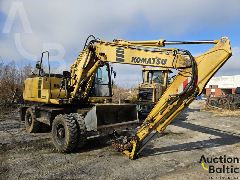 Komatsu PW130ES-6K - Pyöräalustainen kaivinkone: kuva Komatsu PW130ES-6K - Pyöräalustainen kaivinkone Komatsu PW130ES-6K - Pyöräalustainen kaivinkone: kuva Komatsu PW130ES-6K - Pyöräalustainen kaivinkone
