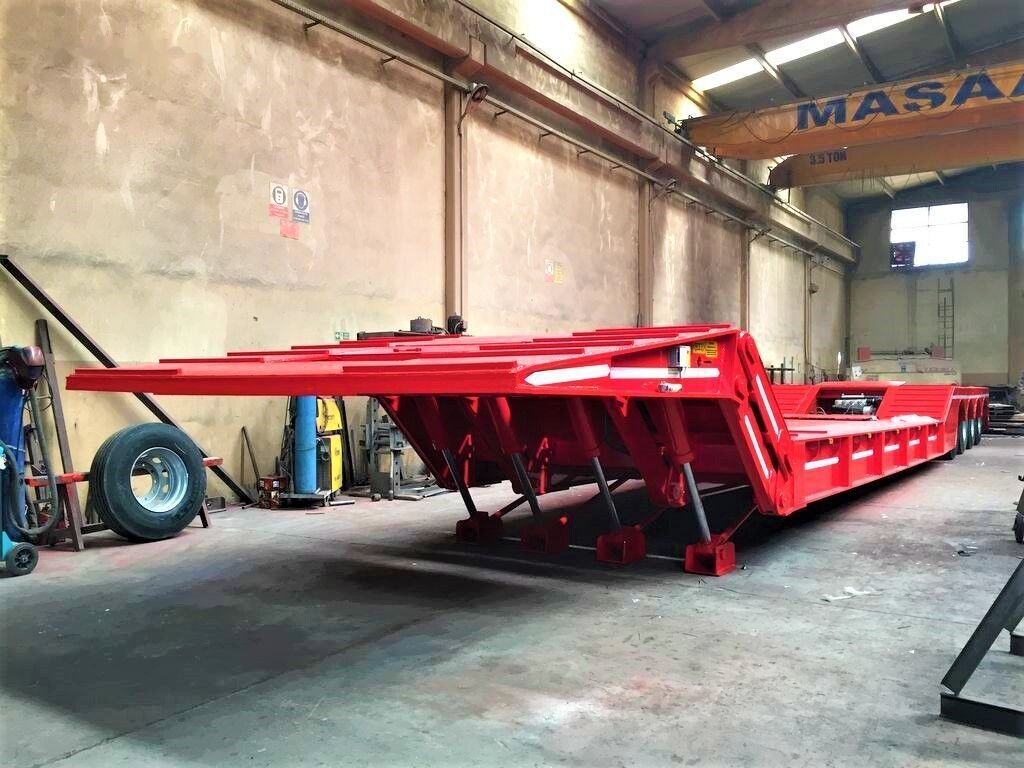 AME 100 Ton, Front Loading 4 Axle Lowbed Semi Trailer - Apuvaunu puoliperävaunu: kuva AME 100 Ton, Front Loading 4 Axle Lowbed Semi Trailer - Apuvaunu puoliperävaunu AME 100 Ton, Front Loading 4 Axle Lowbed Semi Trailer - Apuvaunu puoliperävaunu: kuva AME 100 Ton, Front Loading 4 Axle Lowbed Semi Trailer - Apuvaunu puoliperävaunu