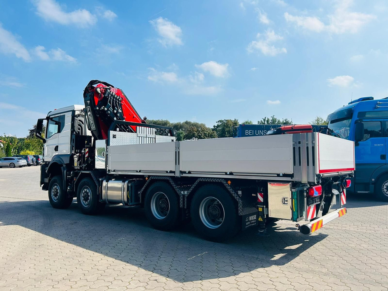 Nosturiauto MAN TGS 41.520 8x8 mit Fassi Ladekran F710RA.2.26: kuva Nosturiauto MAN TGS 41.520 8x8 mit Fassi Ladekran F710RA.2.26