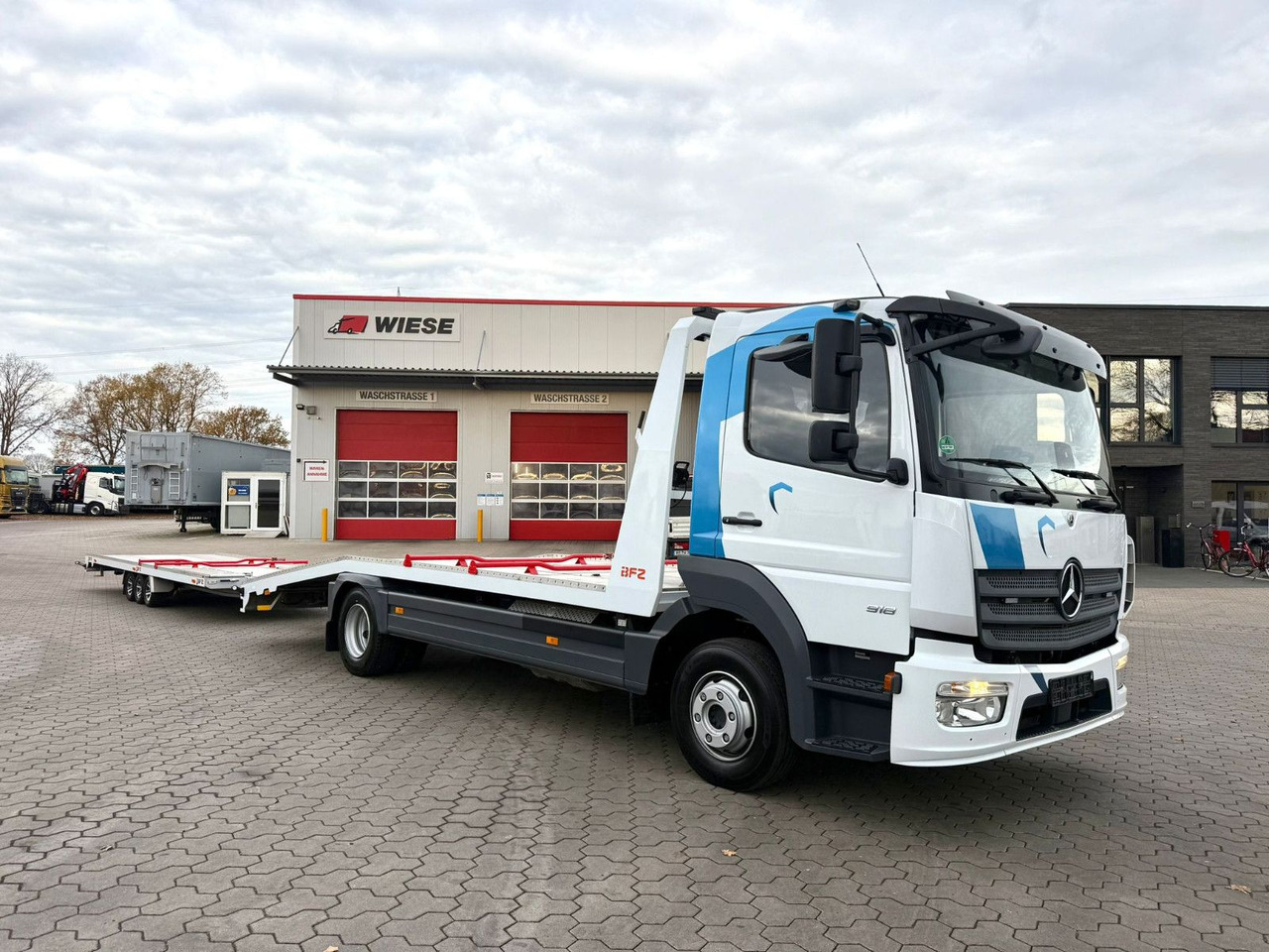 Mercedes-Benz Atego 918L Autotransporter mit BFZ Anhänger - Kuljetin kuorma-auto: kuva Mercedes-Benz Atego 918L Autotransporter mit BFZ Anhänger - Kuljetin kuorma-auto Mercedes-Benz Atego 918L Autotransporter mit BFZ Anhänger - Kuljetin kuorma-auto: kuva Mercedes-Benz Atego 918L Autotransporter mit BFZ Anhänger - Kuljetin kuorma-auto