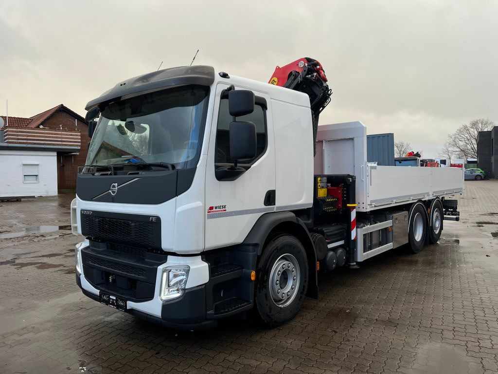 Volvo FE350 6x2 Pritsche Palfinger PK22002-EH - Nosturiauto, Lava-kuorma-auto: kuva Volvo FE350 6x2 Pritsche Palfinger PK22002-EH - Nosturiauto, Lava-kuorma-auto Volvo FE350 6x2 Pritsche Palfinger PK22002-EH - Nosturiauto, Lava-kuorma-auto: kuva Volvo FE350 6x2 Pritsche Palfinger PK22002-EH - Nosturiauto, Lava-kuorma-auto