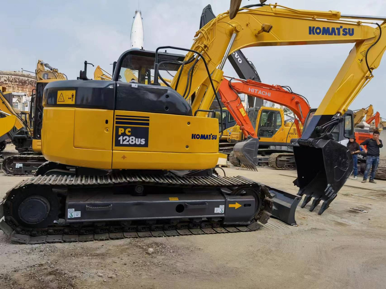 KOMATSU PC128 - Telakaivukone: kuva KOMATSU PC128 - Telakaivukone KOMATSU PC128 - Telakaivukone: kuva KOMATSU PC128 - Telakaivukone