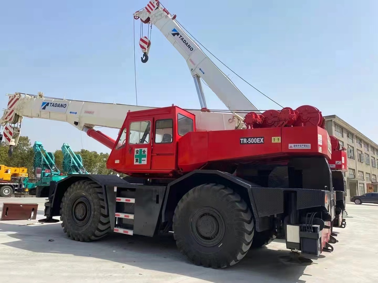 TADANO TR-500EX - Nosturi: kuva TADANO TR-500EX - Nosturi TADANO TR-500EX - Nosturi: kuva TADANO TR-500EX - Nosturi