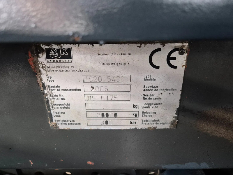 Koukkulava kuorma-auto, Nosturiauto Mercedes-Benz Actros 3241 8X4 Containersysteem/ 20T HMF crane/ Manual: kuva Koukkulava kuorma-auto, Nosturiauto Mercedes-Benz Actros 3241 8X4 Containersysteem/ 20T HMF crane/ Manual