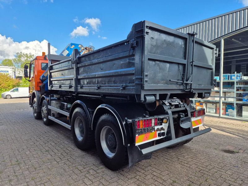 Koukkulava kuorma-auto, Nosturiauto Mercedes-Benz Actros 3241 8X4 Containersysteem/ 20T HMF crane/ Manual: kuva Koukkulava kuorma-auto, Nosturiauto Mercedes-Benz Actros 3241 8X4 Containersysteem/ 20T HMF crane/ Manual