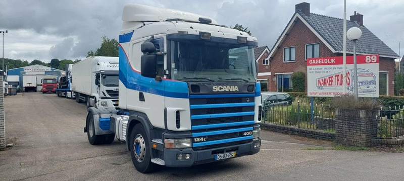 Scania R124-400 4x2 TRUCKHEAD + KIPPER HYDRAULIC + AIRO + RETARDER - Vetopöytäauto: kuva Scania R124-400 4x2 TRUCKHEAD + KIPPER HYDRAULIC + AIRO + RETARDER - Vetopöytäauto Scania R124-400 4x2 TRUCKHEAD + KIPPER HYDRAULIC + AIRO + RETARDER - Vetopöytäauto: kuva Scania R124-400 4x2 TRUCKHEAD + KIPPER HYDRAULIC + AIRO + RETARDER - Vetopöytäauto