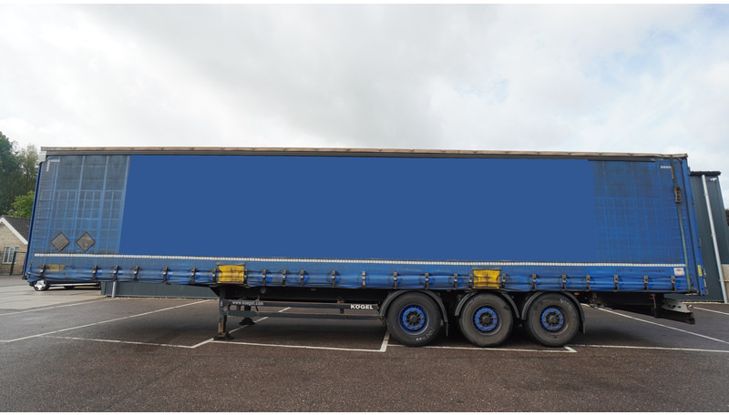 Pressukapellipuoliperävaunu Kögel 3 AXLE CURTAINSIDE TRAILER: kuva Pressukapellipuoliperävaunu Kögel 3 AXLE CURTAINSIDE TRAILER