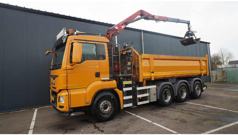 MAN TGS 35-440 8X4 2 SIDE TIPPER WITH HMF Z 1943 CRANE 415.000KM - Nosturiauto: kuva MAN TGS 35-440 8X4 2 SIDE TIPPER WITH HMF Z 1943 CRANE 415.000KM - Nosturiauto MAN TGS 35-440 8X4 2 SIDE TIPPER WITH HMF Z 1943 CRANE 415.000KM - Nosturiauto: kuva MAN TGS 35-440 8X4 2 SIDE TIPPER WITH HMF Z 1943 CRANE 415.000KM - Nosturiauto