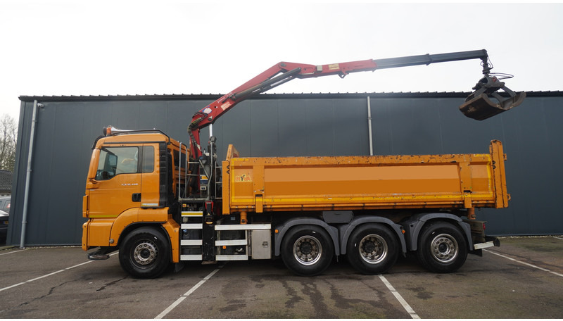 MAN TGS 35-440 8X4 2 SIDE TIPPER WITH HMF Z 1943 CRANE 415.000KM - Nosturiauto: kuva MAN TGS 35-440 8X4 2 SIDE TIPPER WITH HMF Z 1943 CRANE 415.000KM - Nosturiauto MAN TGS 35-440 8X4 2 SIDE TIPPER WITH HMF Z 1943 CRANE 415.000KM - Nosturiauto: kuva MAN TGS 35-440 8X4 2 SIDE TIPPER WITH HMF Z 1943 CRANE 415.000KM - Nosturiauto