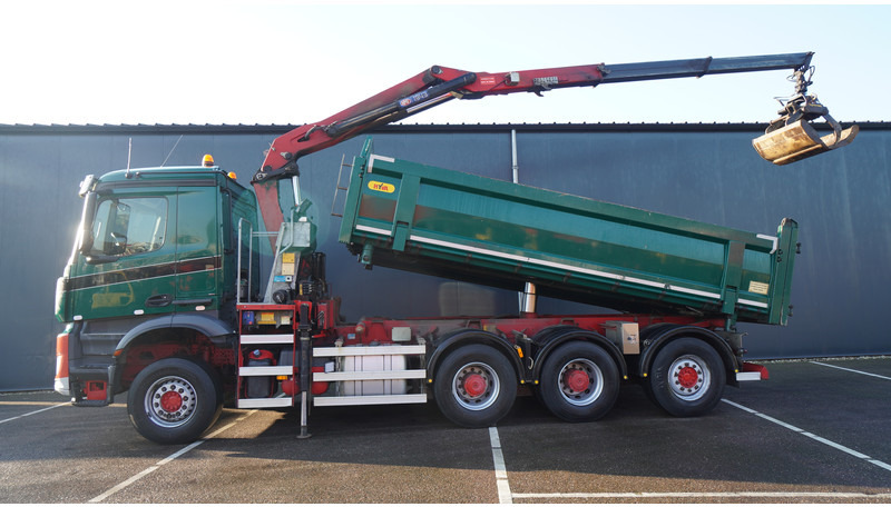 Mercedes-Benz AROCS 3542 8X4 2 SIDE TIPPER WITH HMF Z 1943 CRANE 407.000KM - Nosturiauto: kuva Mercedes-Benz AROCS 3542 8X4 2 SIDE TIPPER WITH HMF Z 1943 CRANE 407.000KM - Nosturiauto Mercedes-Benz AROCS 3542 8X4 2 SIDE TIPPER WITH HMF Z 1943 CRANE 407.000KM - Nosturiauto: kuva Mercedes-Benz AROCS 3542 8X4 2 SIDE TIPPER WITH HMF Z 1943 CRANE 407.000KM - Nosturiauto