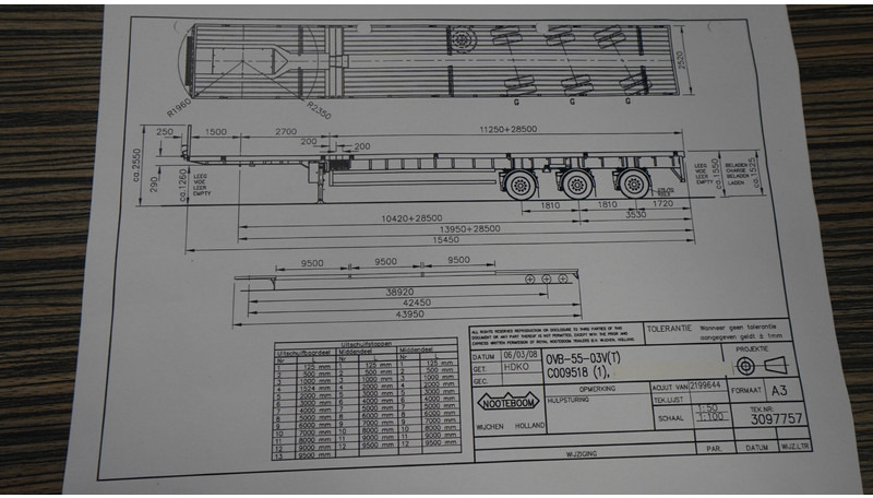 Nooteboom 3 AXLE FLATBED 3X EXTENDABLE TRAILER 43.95mtr TOTAL LENGHT - Lavapuoliperävaunu: kuva Nooteboom 3 AXLE FLATBED 3X EXTENDABLE TRAILER 43.95mtr TOTAL LENGHT - Lavapuoliperävaunu Nooteboom 3 AXLE FLATBED 3X EXTENDABLE TRAILER 43.95mtr TOTAL LENGHT - Lavapuoliperävaunu: kuva Nooteboom 3 AXLE FLATBED 3X EXTENDABLE TRAILER 43.95mtr TOTAL LENGHT - Lavapuoliperävaunu