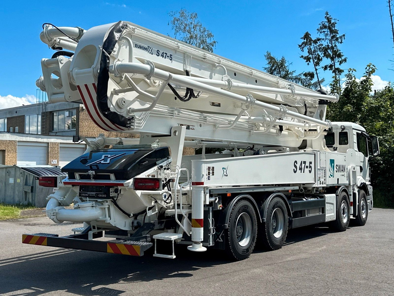 MAN TGS 41.520 8x4 SWAN TSP 47-5 160RZ ( 47m ) - Betonipumppuauto: kuva MAN TGS 41.520 8x4 SWAN TSP 47-5 160RZ ( 47m ) - Betonipumppuauto MAN TGS 41.520 8x4 SWAN TSP 47-5 160RZ ( 47m ) - Betonipumppuauto: kuva MAN TGS 41.520 8x4 SWAN TSP 47-5 160RZ ( 47m ) - Betonipumppuauto