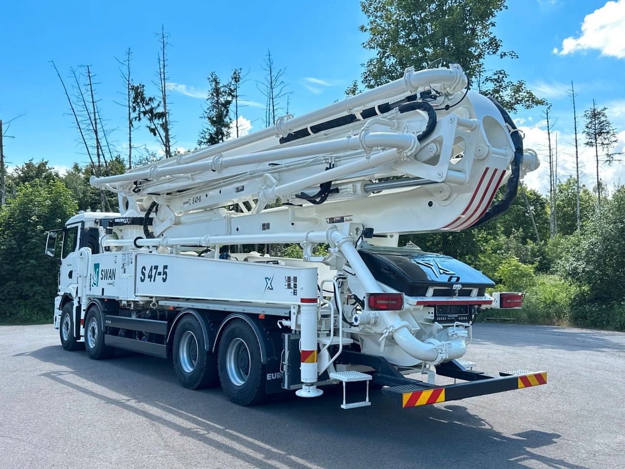 MAN TGS 41.520 8x4 SWAN TSP 47-5 160RZ ( 47m ) - Betonipumppuauto: kuva MAN TGS 41.520 8x4 SWAN TSP 47-5 160RZ ( 47m ) - Betonipumppuauto MAN TGS 41.520 8x4 SWAN TSP 47-5 160RZ ( 47m ) - Betonipumppuauto: kuva MAN TGS 41.520 8x4 SWAN TSP 47-5 160RZ ( 47m ) - Betonipumppuauto