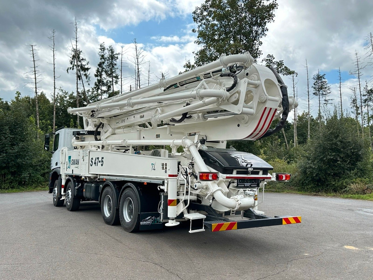Mercedes-Benz Arocs 5 4142 8x4 SWAN TSP 47-5 160RZ ( 47m ) - Betonipumppuauto: kuva Mercedes-Benz Arocs 5 4142 8x4 SWAN TSP 47-5 160RZ ( 47m ) - Betonipumppuauto Mercedes-Benz Arocs 5 4142 8x4 SWAN TSP 47-5 160RZ ( 47m ) - Betonipumppuauto: kuva Mercedes-Benz Arocs 5 4142 8x4 SWAN TSP 47-5 160RZ ( 47m ) - Betonipumppuauto