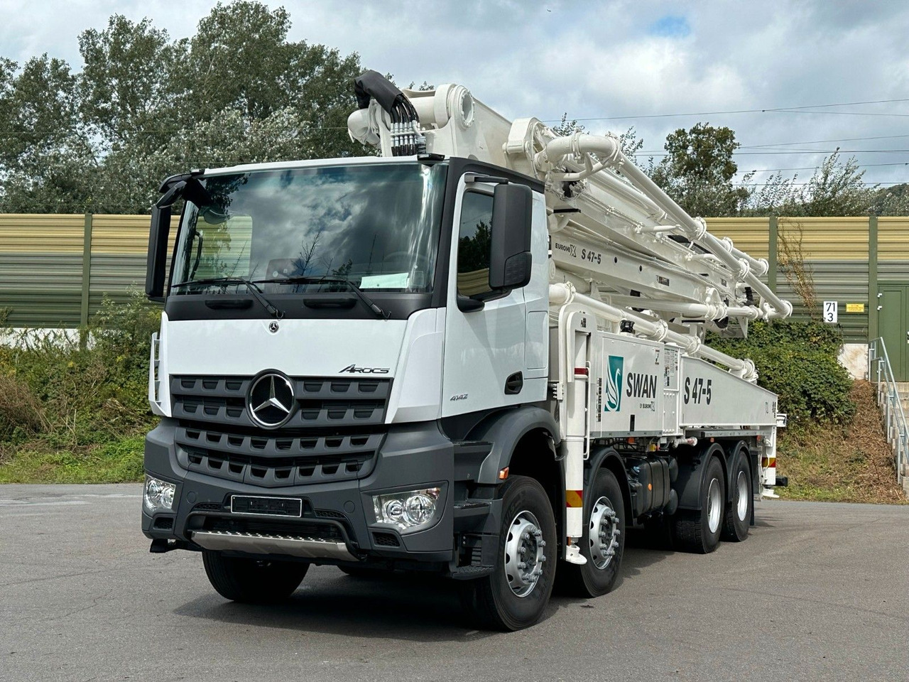 Mercedes-Benz Arocs 5 4142 8x4 SWAN TSP 47-5 160RZ ( 47m ) - Betonipumppuauto: kuva Mercedes-Benz Arocs 5 4142 8x4 SWAN TSP 47-5 160RZ ( 47m ) - Betonipumppuauto Mercedes-Benz Arocs 5 4142 8x4 SWAN TSP 47-5 160RZ ( 47m ) - Betonipumppuauto: kuva Mercedes-Benz Arocs 5 4142 8x4 SWAN TSP 47-5 160RZ ( 47m ) - Betonipumppuauto