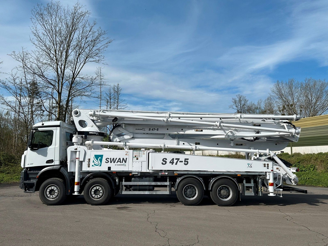 Mercedes-Benz Arocs 5 4542 8x4 SWAN TSP 47-5 160RZ ( 47m ) - Betoniauto: kuva Mercedes-Benz Arocs 5 4542 8x4 SWAN TSP 47-5 160RZ ( 47m ) - Betoniauto Mercedes-Benz Arocs 5 4542 8x4 SWAN TSP 47-5 160RZ ( 47m ) - Betoniauto: kuva Mercedes-Benz Arocs 5 4542 8x4 SWAN TSP 47-5 160RZ ( 47m ) - Betoniauto