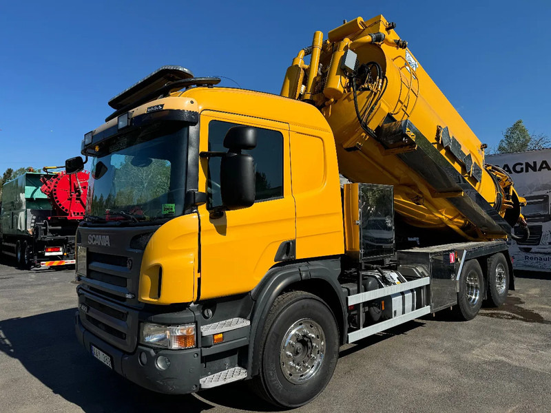 Scania P400 ADR, Combi Vacuum/Pressure 14m3 (2+4+8), 2009 - Puhtaanpitoauto: kuva Scania P400 ADR, Combi Vacuum/Pressure 14m3 (2+4+8), 2009 - Puhtaanpitoauto Scania P400 ADR, Combi Vacuum/Pressure 14m3 (2+4+8), 2009 - Puhtaanpitoauto: kuva Scania P400 ADR, Combi Vacuum/Pressure 14m3 (2+4+8), 2009 - Puhtaanpitoauto