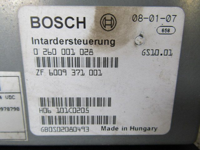 DAF XF 105 INTARDER ECU BOSCH P/NO 0260001028 - Ohjainyksikkö - Kuorma-auto: kuva DAF XF 105 INTARDER ECU BOSCH P/NO 0260001028 - Ohjainyksikkö - Kuorma-auto DAF XF 105 INTARDER ECU BOSCH P/NO 0260001028 - Ohjainyksikkö - Kuorma-auto: kuva DAF XF 105 INTARDER ECU BOSCH P/NO 0260001028 - Ohjainyksikkö - Kuorma-auto