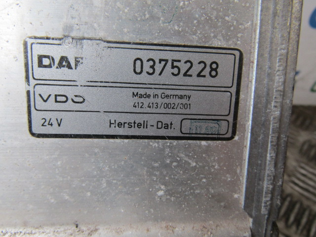 DAF XF 95 EGAS UNIT P/NO 0375228 - Ohjainyksikkö - Kuorma-auto: kuva DAF XF 95 EGAS UNIT P/NO 0375228 - Ohjainyksikkö - Kuorma-auto DAF XF 95 EGAS UNIT P/NO 0375228 - Ohjainyksikkö - Kuorma-auto: kuva DAF XF 95 EGAS UNIT P/NO 0375228 - Ohjainyksikkö - Kuorma-auto