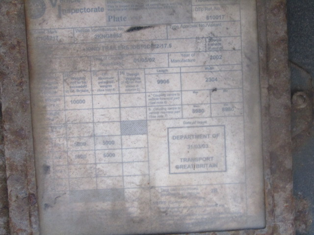 DRAWBAR BOX VAN TRAILER TANDEM AXLE (EX DRIVING SCHOOL MOT EXPIRED) - Umpikori perävaunu: kuva DRAWBAR BOX VAN TRAILER TANDEM AXLE (EX DRIVING SCHOOL MOT EXPIRED) - Umpikori perävaunu DRAWBAR BOX VAN TRAILER TANDEM AXLE (EX DRIVING SCHOOL MOT EXPIRED) - Umpikori perävaunu: kuva DRAWBAR BOX VAN TRAILER TANDEM AXLE (EX DRIVING SCHOOL MOT EXPIRED) - Umpikori perävaunu