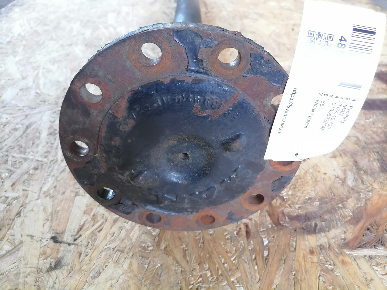 MAN Drive shaft 81355020146 - Vetoakseli - Kuorma-auto: kuva MAN Drive shaft 81355020146 - Vetoakseli - Kuorma-auto MAN Drive shaft 81355020146 - Vetoakseli - Kuorma-auto: kuva MAN Drive shaft 81355020146 - Vetoakseli - Kuorma-auto