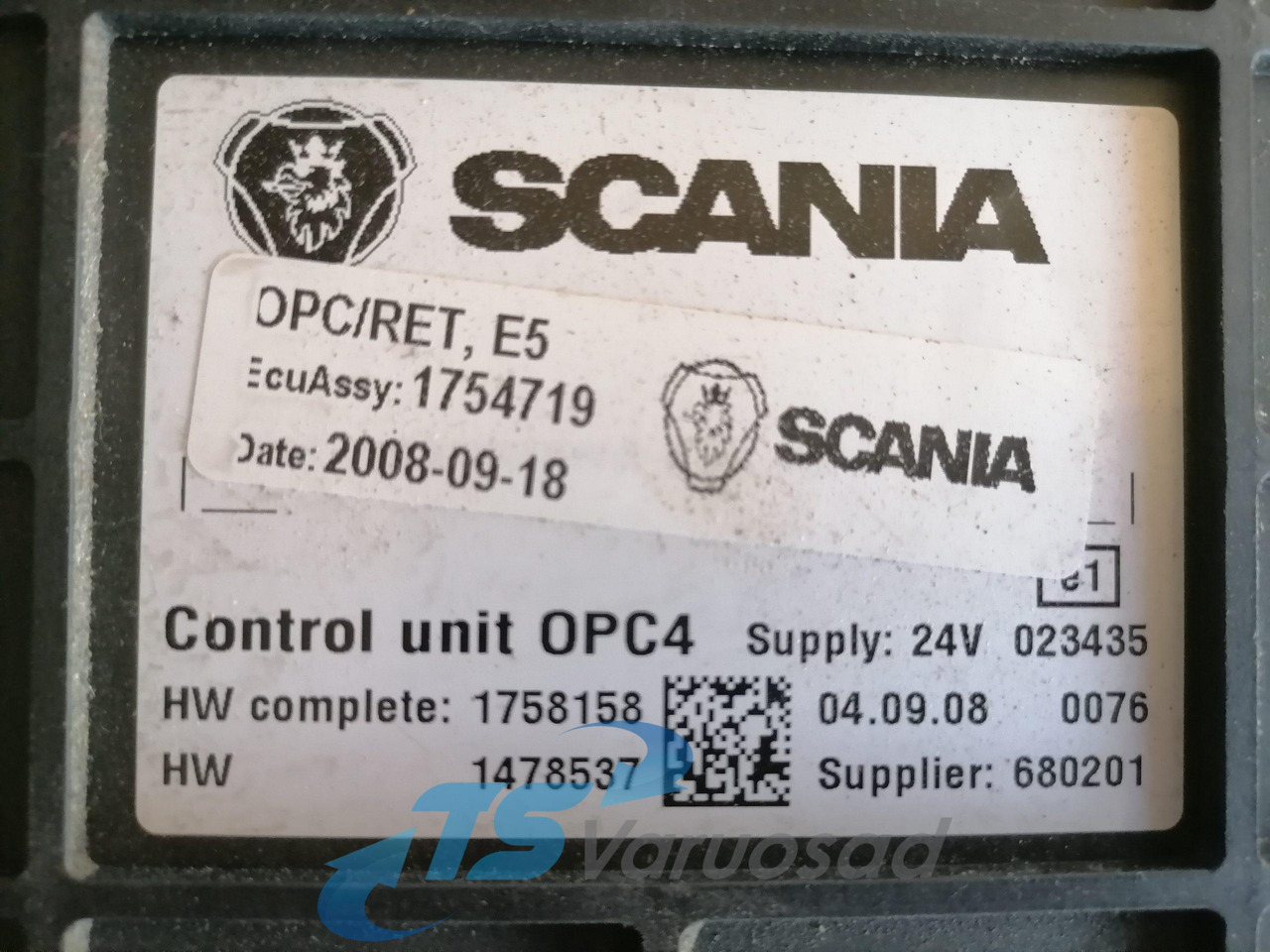 Scania Ecu, GMS OPC4 1754719 - Ohjainyksikkö - Kuorma-auto: kuva Scania Ecu, GMS OPC4 1754719 - Ohjainyksikkö - Kuorma-auto Scania Ecu, GMS OPC4 1754719 - Ohjainyksikkö - Kuorma-auto: kuva Scania Ecu, GMS OPC4 1754719 - Ohjainyksikkö - Kuorma-auto